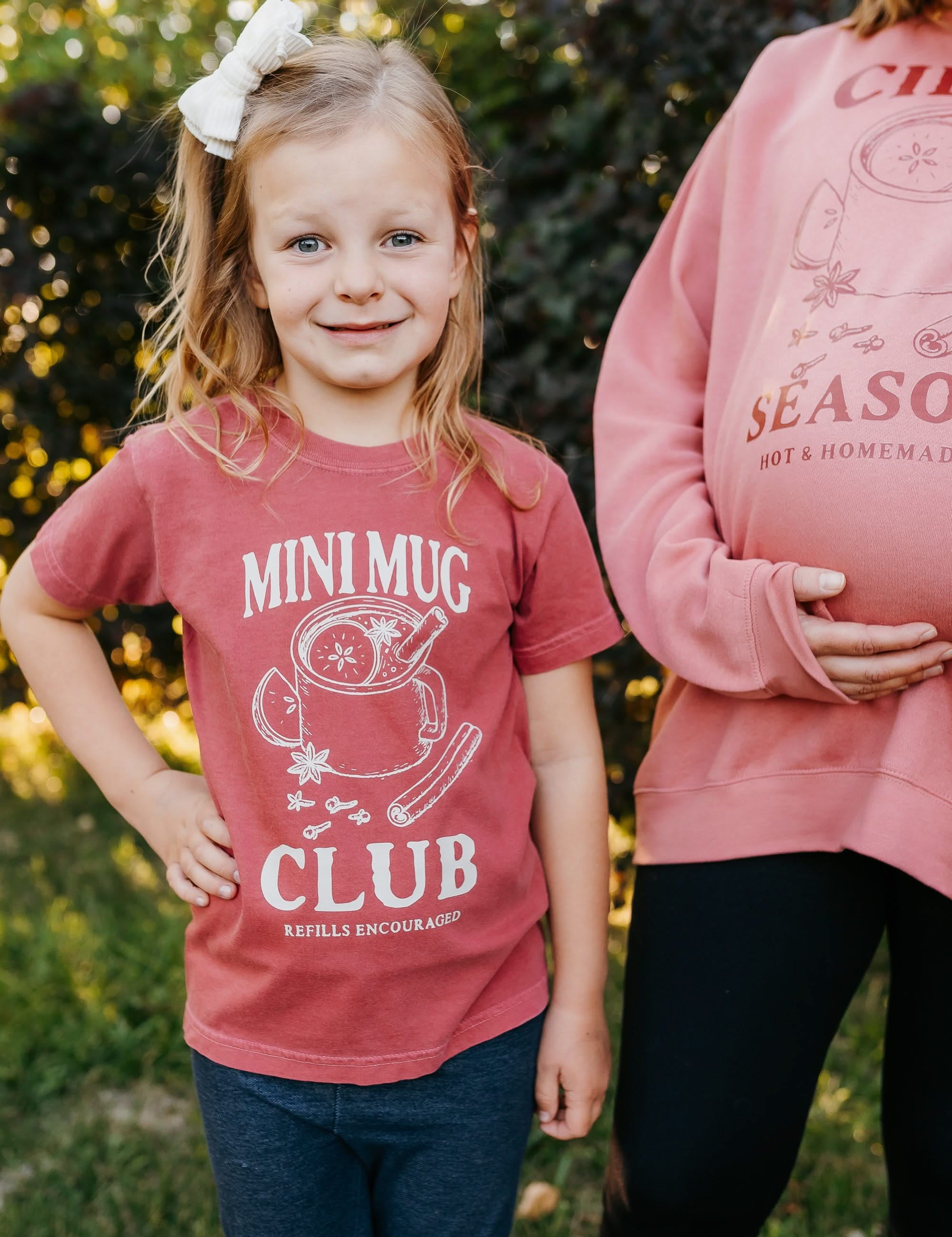  Cream - YOUTH Comfort Colors Tee Little Mama Shirt Shop