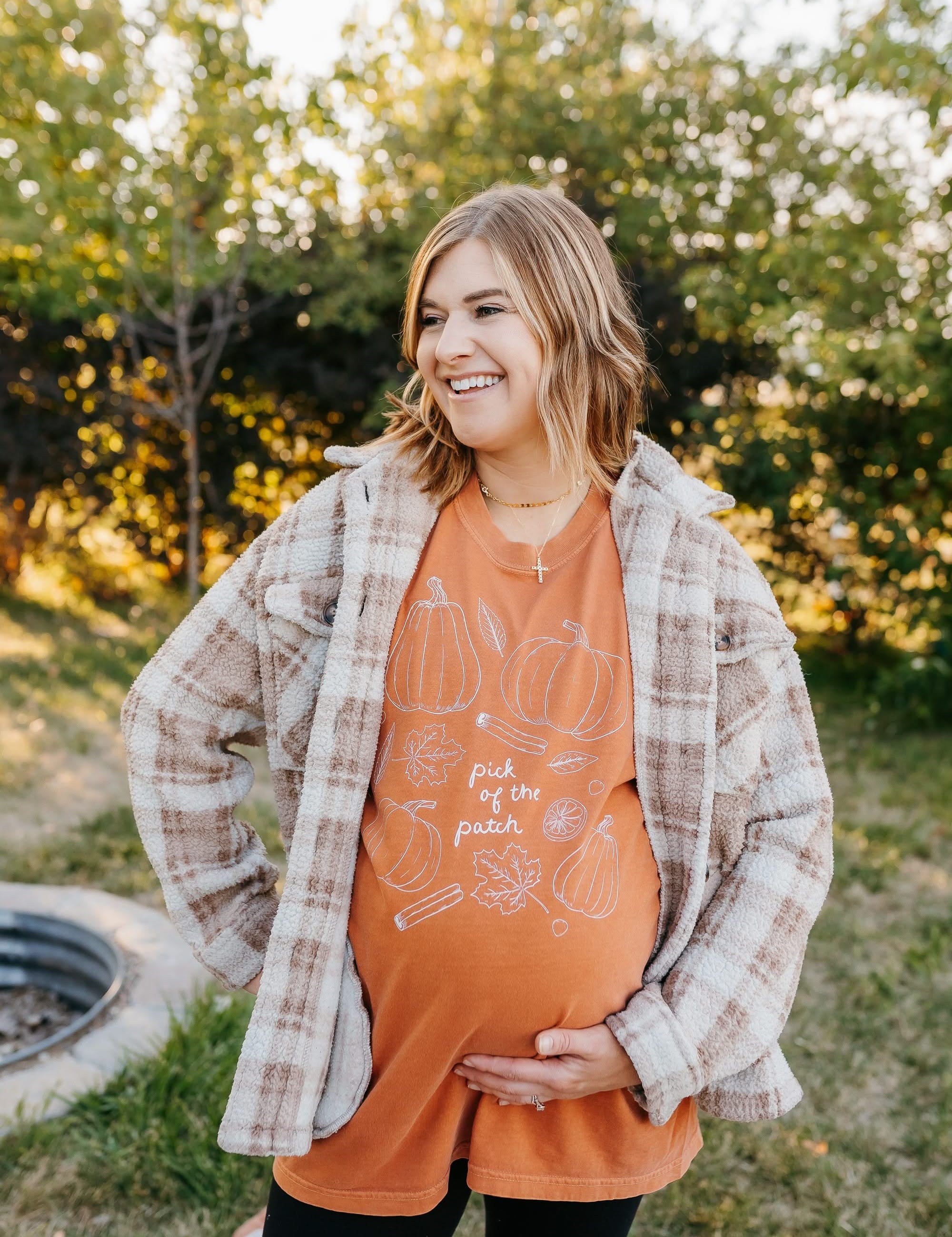 Pick of the Patch - Comfort Colors Tee Little Mama Shirt Shop