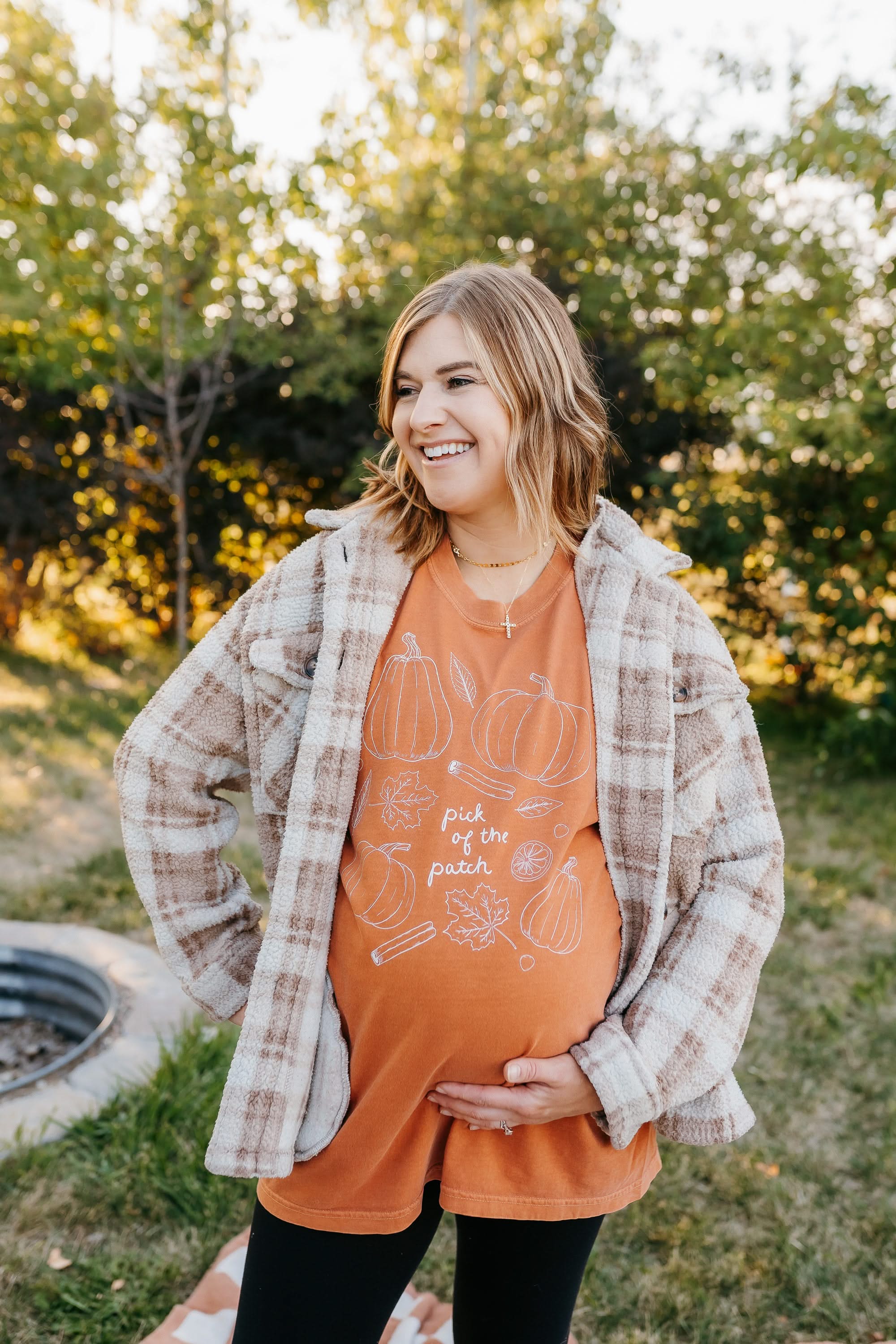 Pick of the Patch - Comfort Colors Tee Little Mama Shirt Shop
