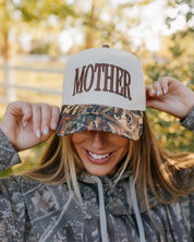 Puff Embroidered Trucker Hat - MOTHER Little Mama Shirt Shop