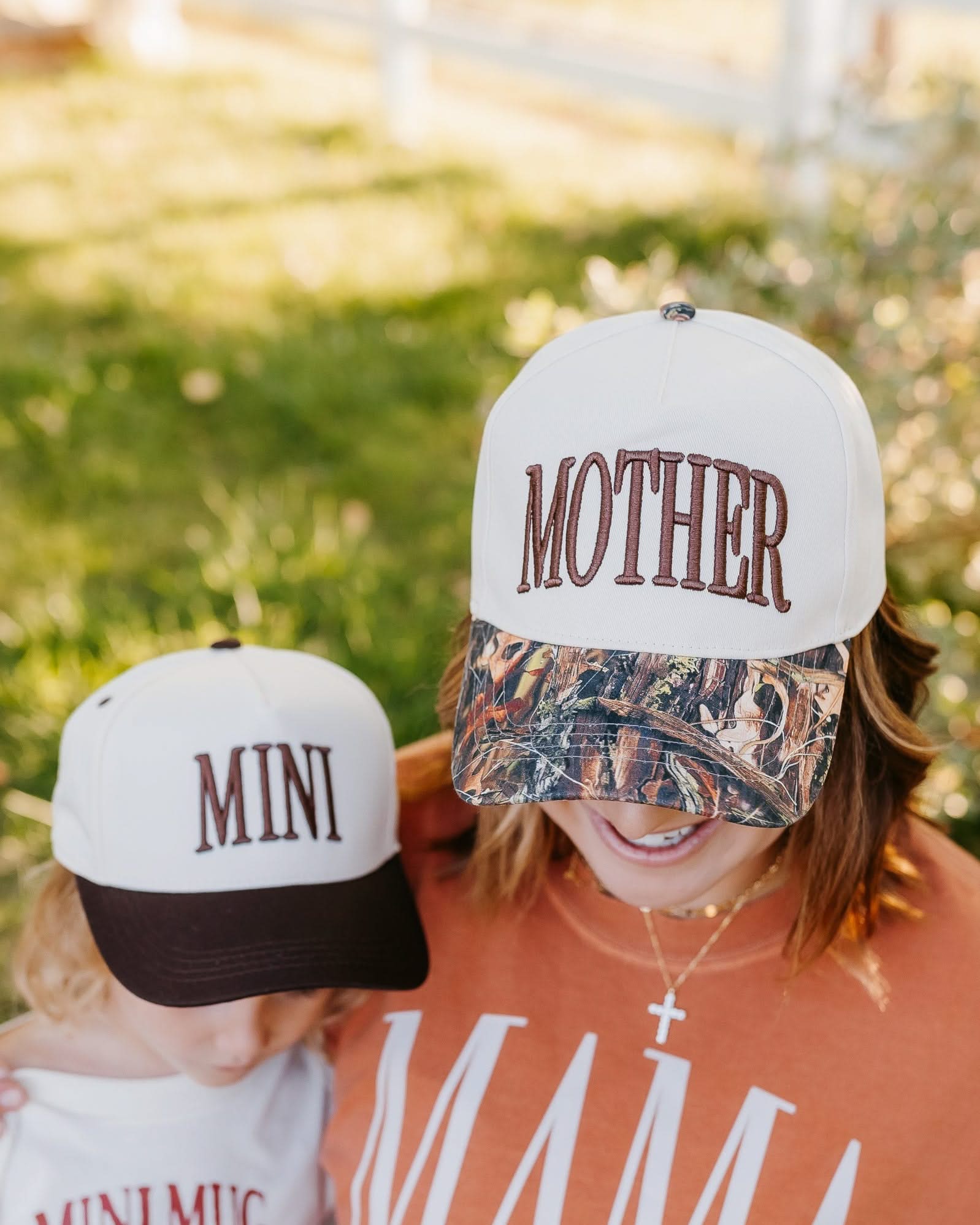 Puff Embroidered Trucker Hat - Youth Size -  MINI Little Mama Shirt Shop