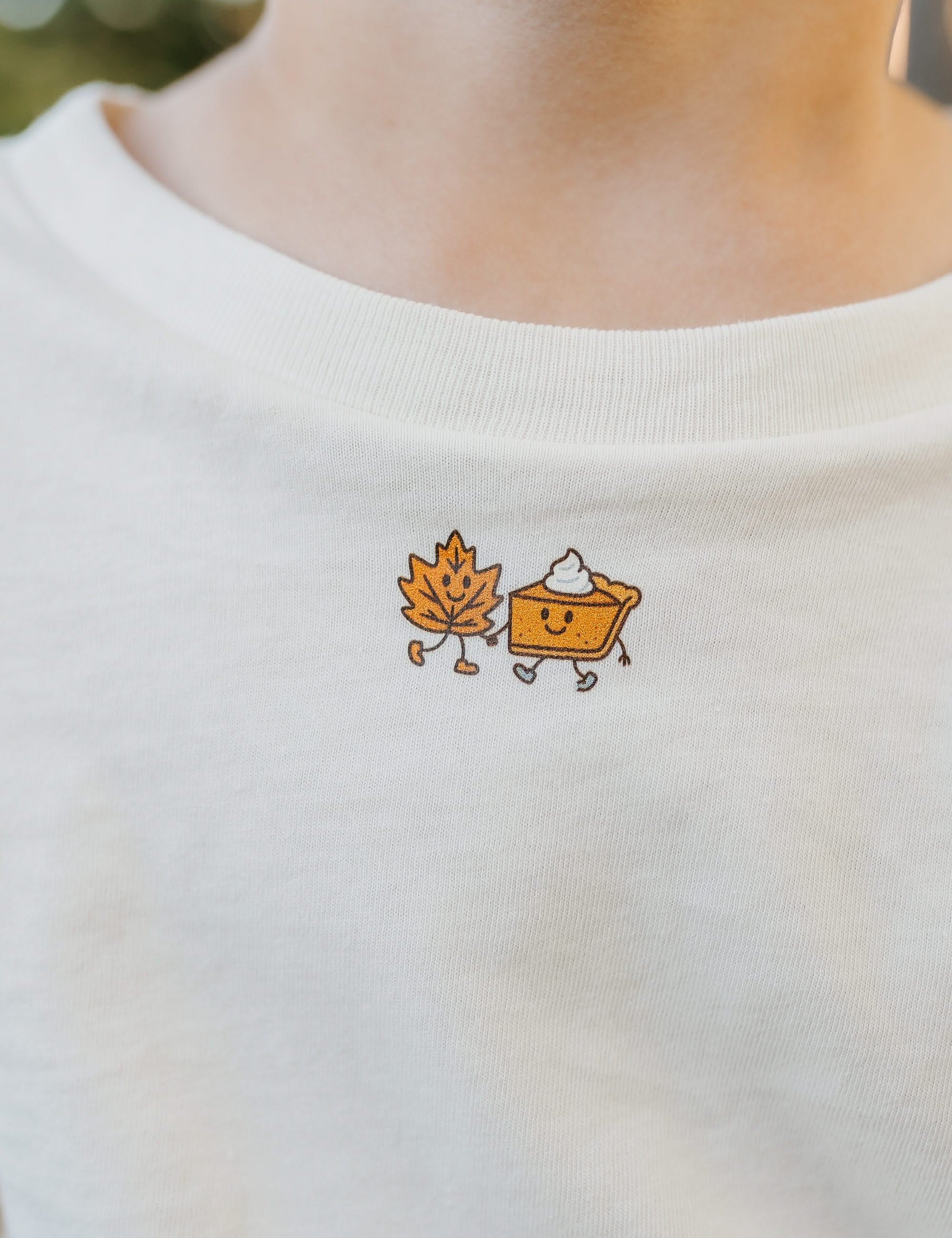 Fall Friends (center) - Natural Child Tee Little Mama Shirt Shop
