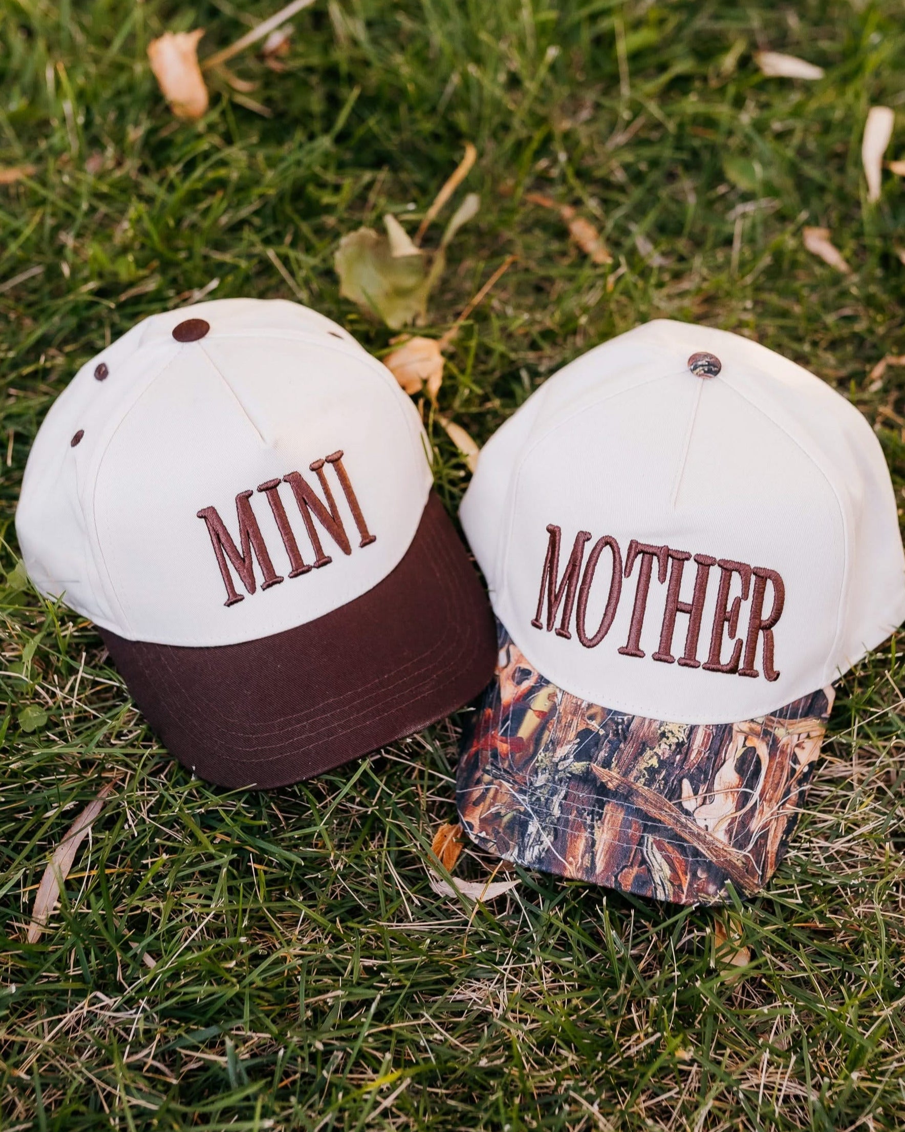 Puff Embroidered Trucker Hat - Youth Size -  MINI Little Mama Shirt Shop