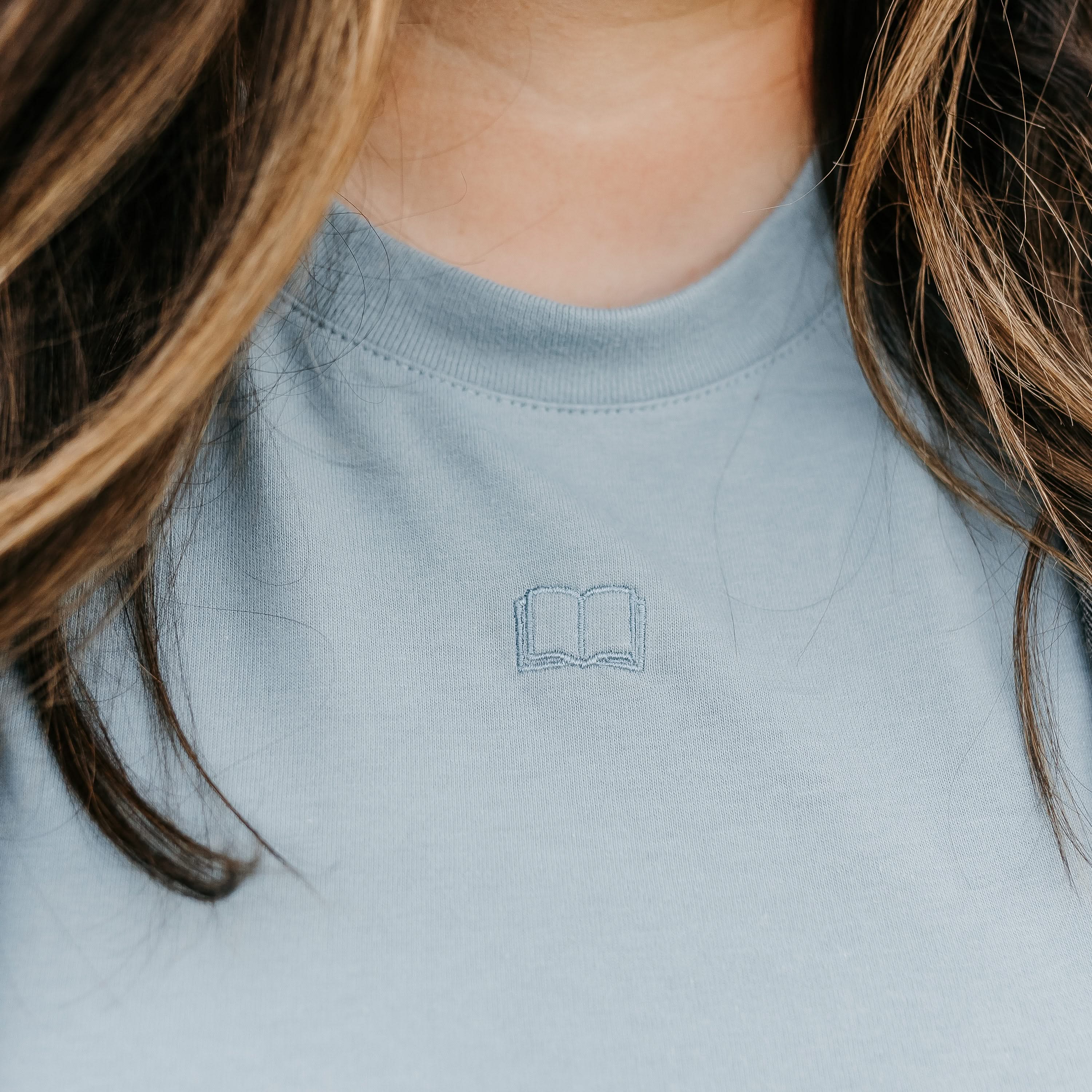 Fall Mini Symbols - Embroidered Women's Everyday Tee Little Mama Shirt Shop