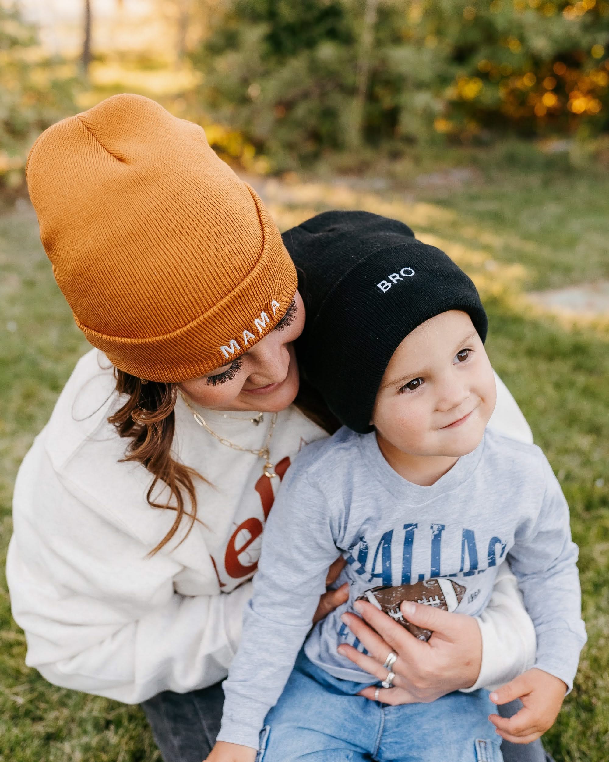 Sherpa Lined Beanie - Tiny Caps Little Mama Shirt Shop LLC
