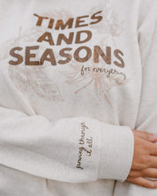 Times and Seasons (f&wd) - Natural Heather - Set of 2 ELEVATED Fleece Sweaters Little Mama Shirt Shop