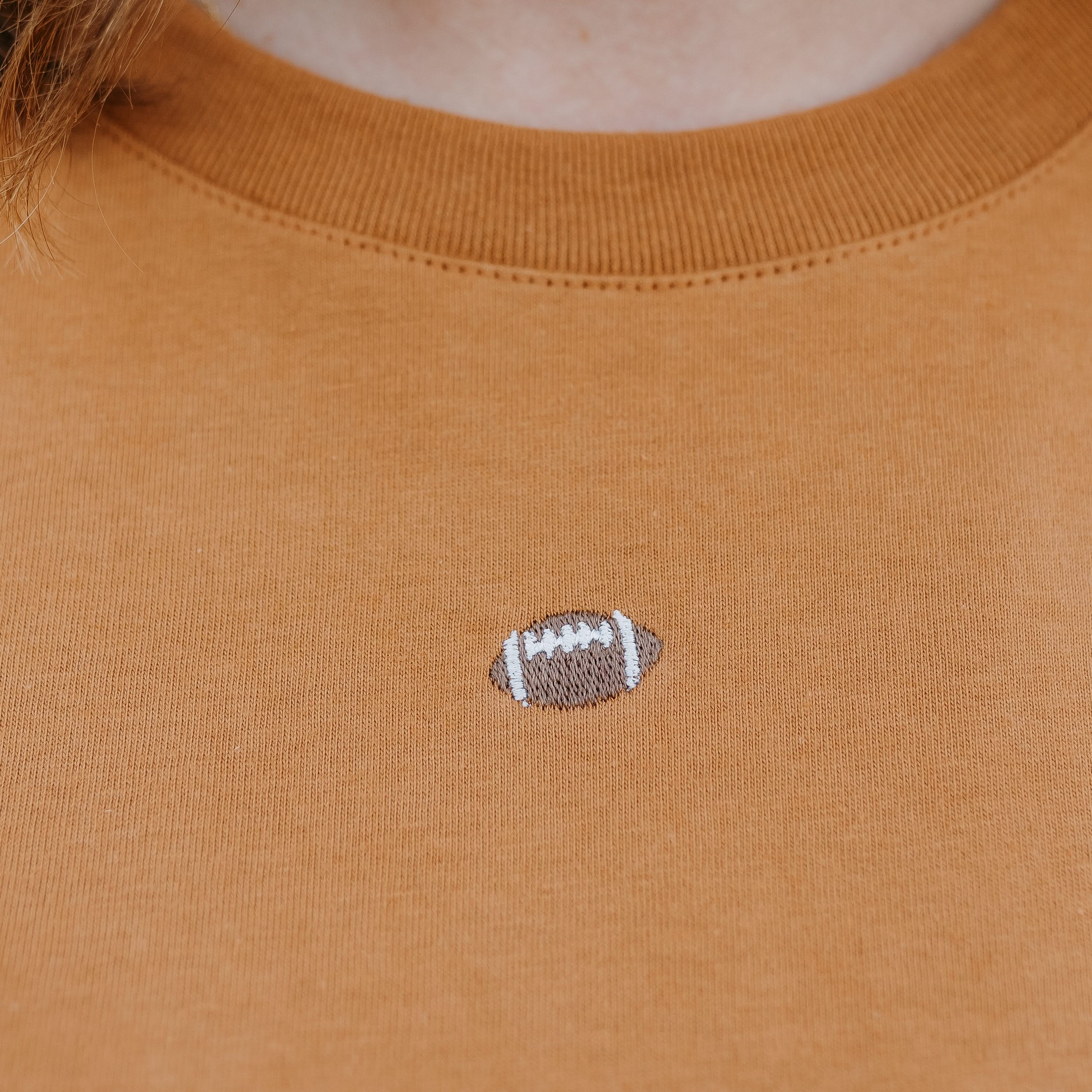 Fall Mini Symbols - Embroidered Women's Everyday Tee Little Mama Shirt Shop