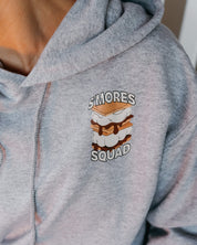 S'mores Squad/The Perfect S'more (pf&b) - Set of 2 Gray BASIC Fleece HOODIES Little Mama Shirt Shop