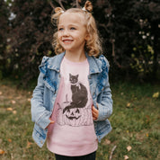 Black Cat on the Prowl - Child Sweater Little Mama Shirt Shop