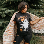 Have A Spooky Day - Comfort Colors Tee Little Mama Shirt Shop
