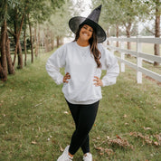 The Official Spooky Society - White Basic Fleece Little Mama Shirt Shop LLC