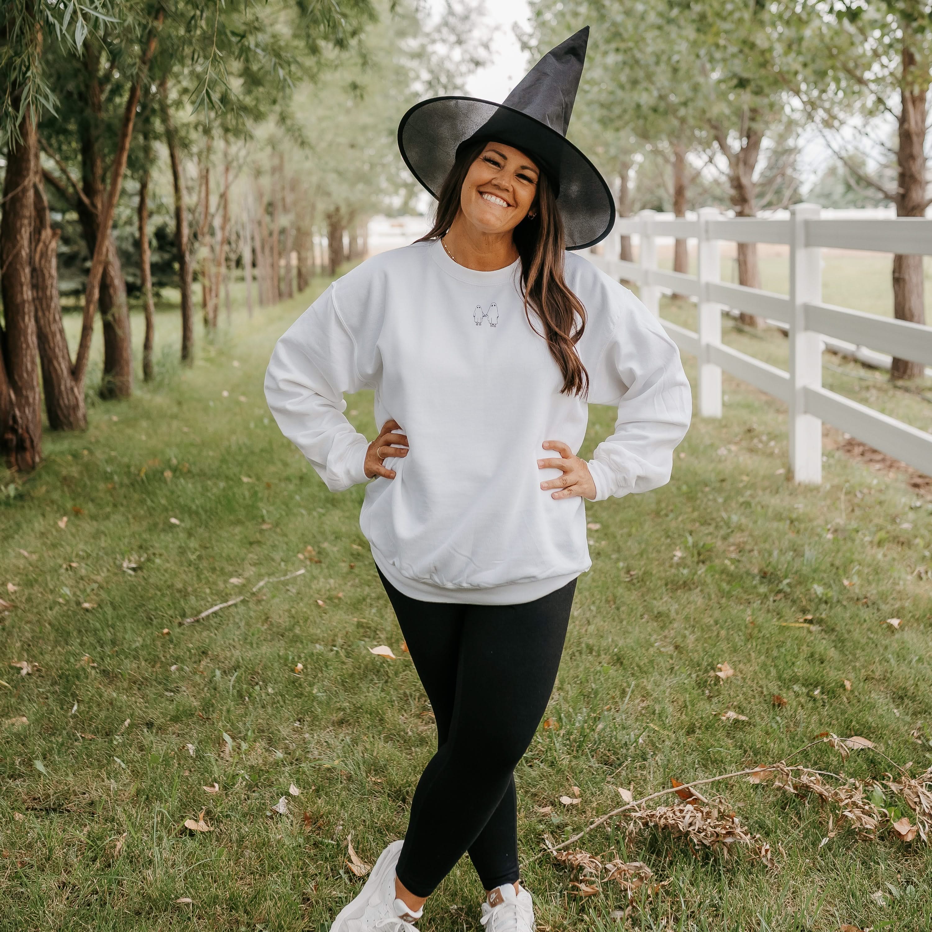 The Official Spooky Society - White Basic Fleece Little Mama Shirt Shop LLC
