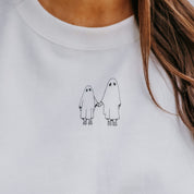 The Official Spooky Society - White Basic Fleece Little Mama Shirt Shop LLC
