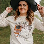 Scary Movies and Chill - Long Sleeve Comfort Colors Tee Little Mama Shirt Shop