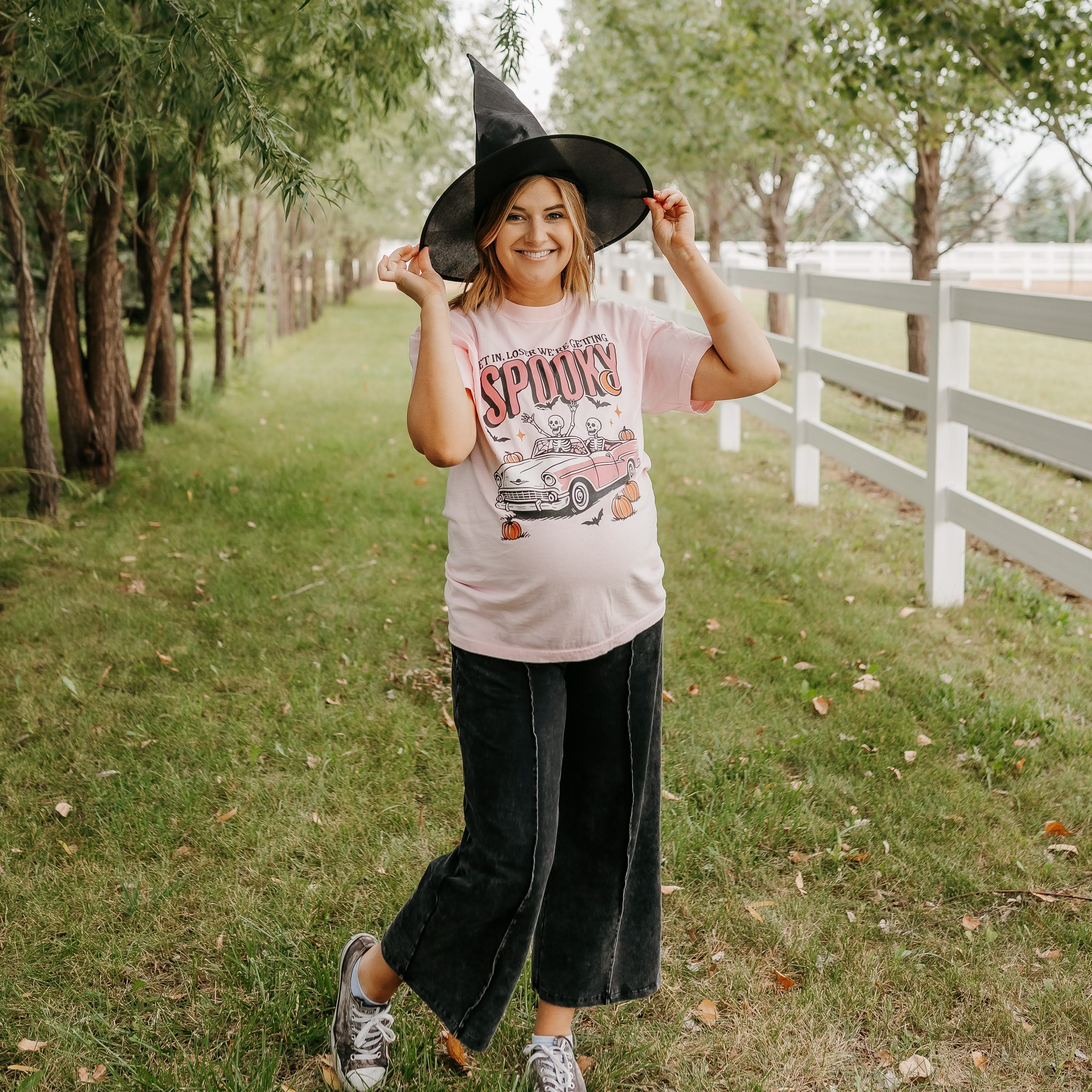 Get in Loser We're Getting Spooky - Comfort Colors Tee Little Mama Shirt Shop
