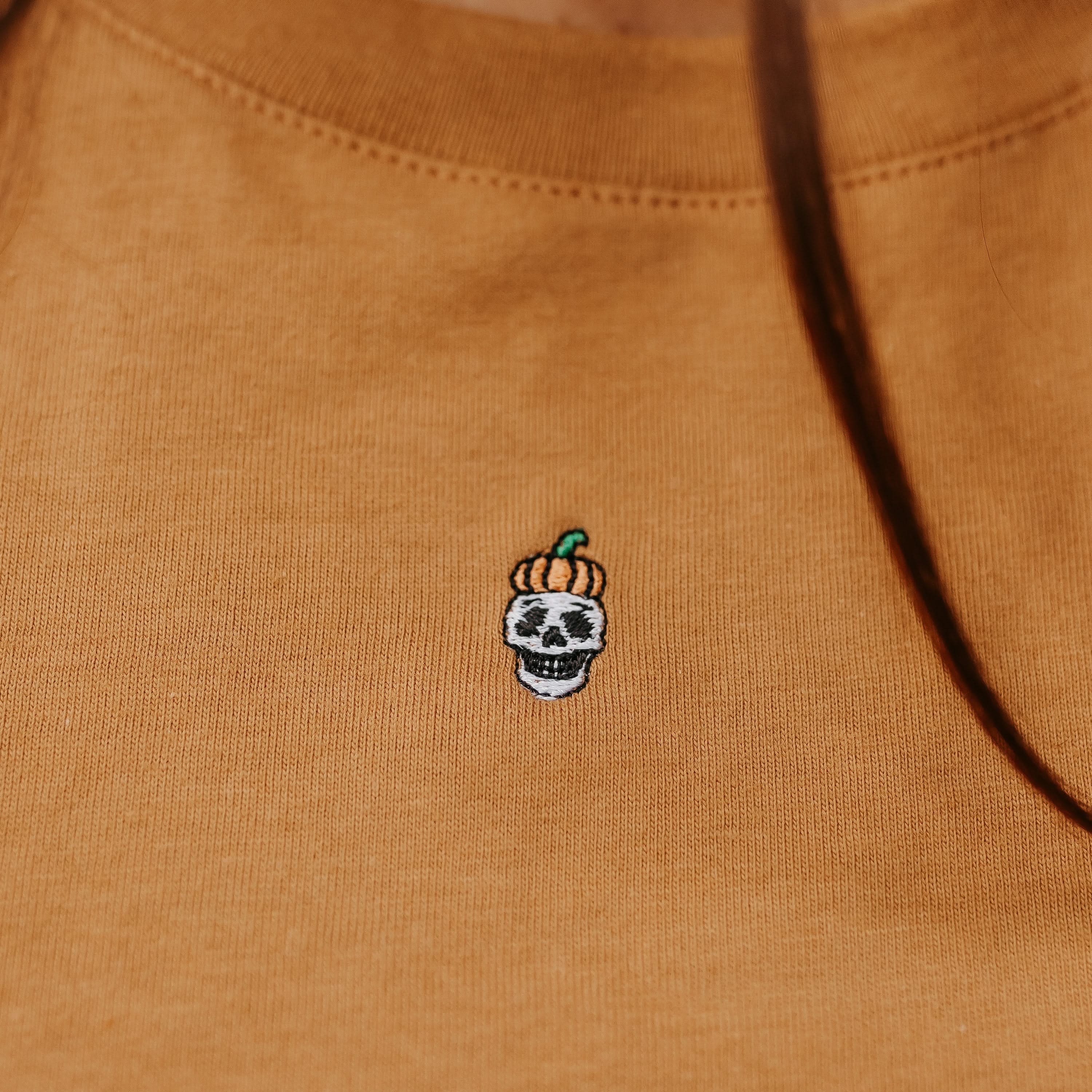 Halloween Mini Symbols - Embroidered Women’s Everyday Tee Little Mama Shirt Shop