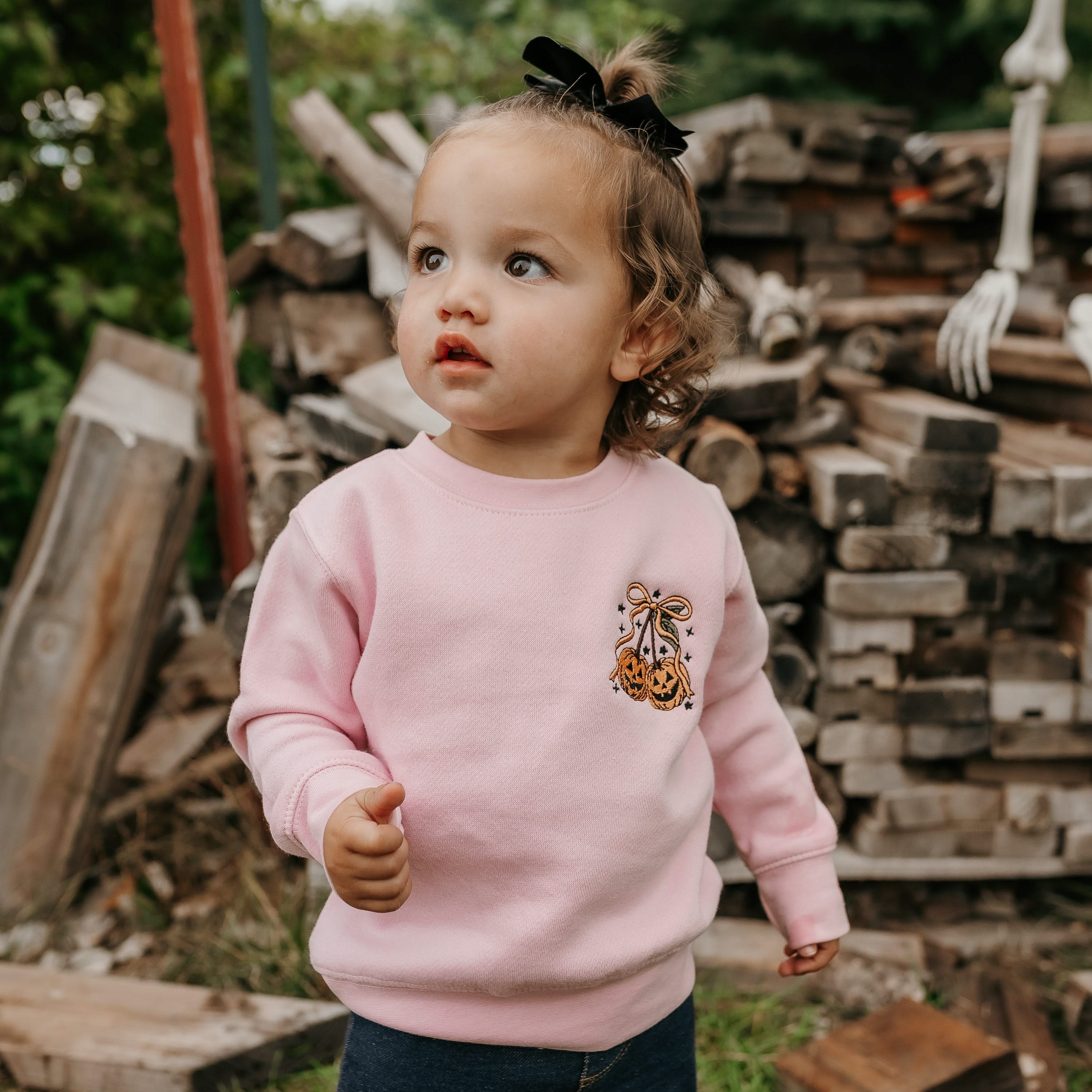 Full of Tricks and Treats - Child Sweater Little Mama Shirt Shop