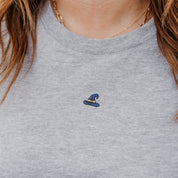 Halloween Mini Symbols - Embroidered Women’s Everyday Tee Little Mama Shirt Shop