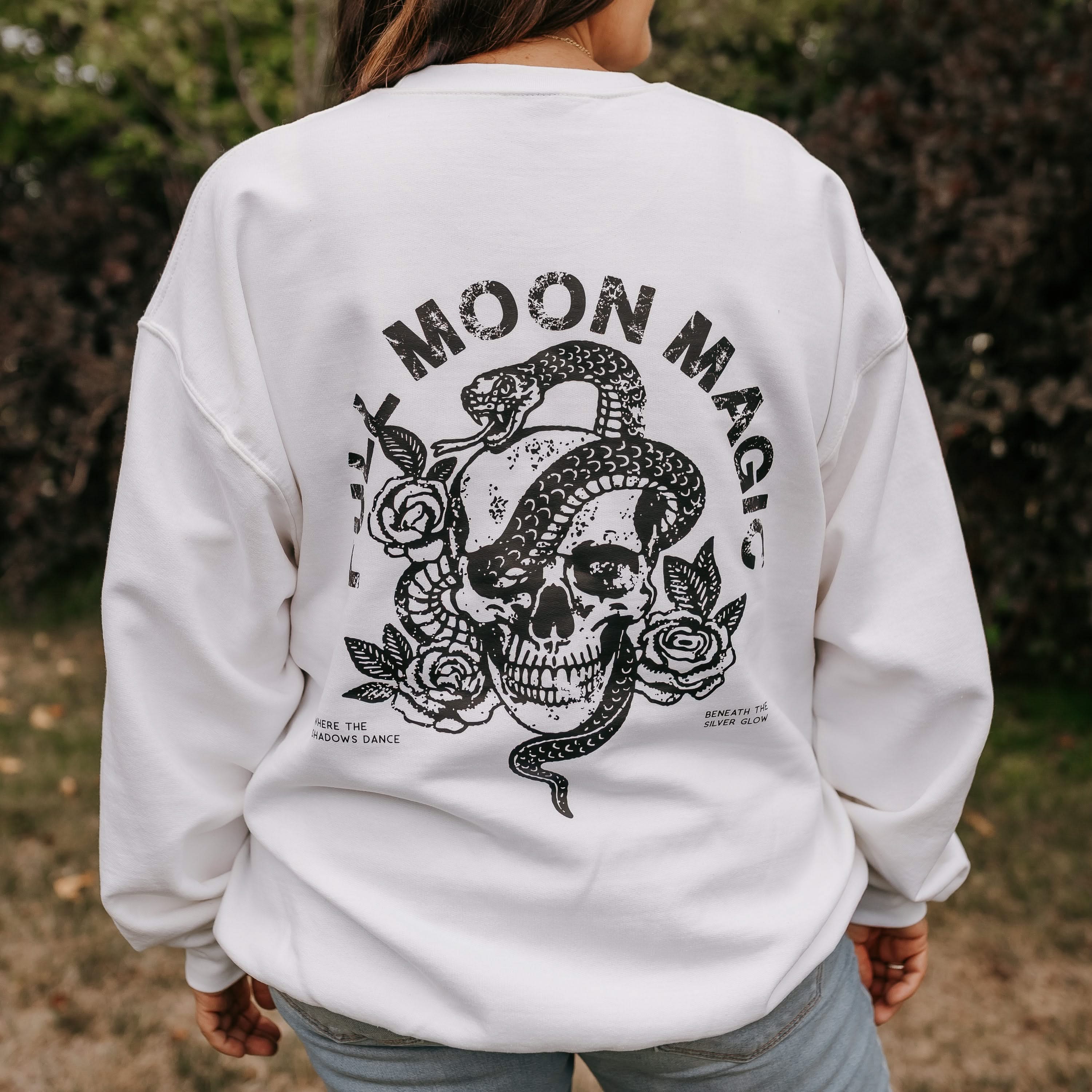 Full Moon Magic - Basic Fleece Little Mama Shirt Shop LLC