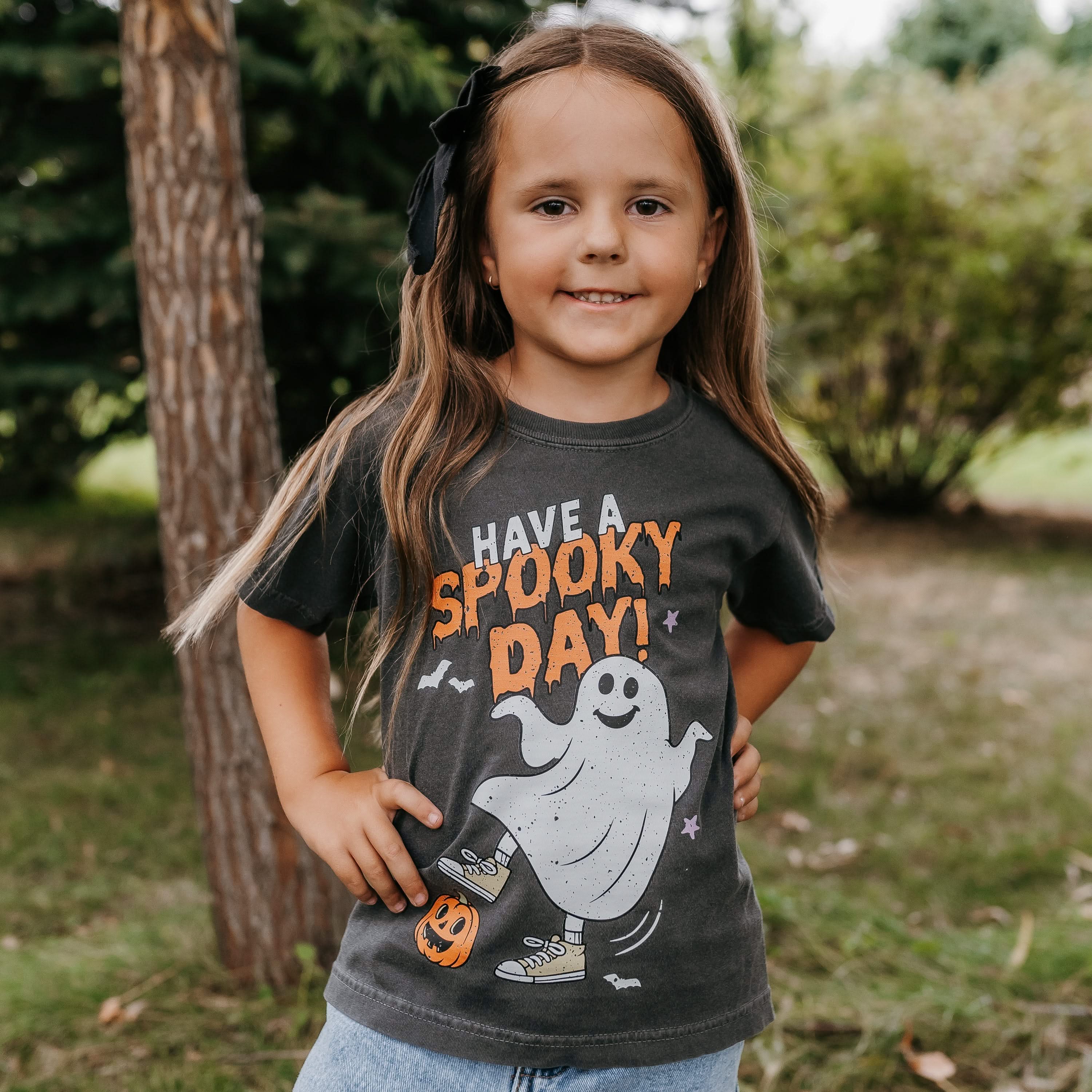 Have A Spooky Day - Youth Comfort Colors Tee Little Mama Shirt Shop