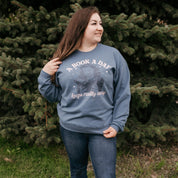 A Book A Day Keeps Reality Away - Basic Fleece Little Mama Shirt Shop LLC
