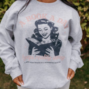 A Book A Day Keeps Reality Away - Basic Fleece Little Mama Shirt Shop LLC