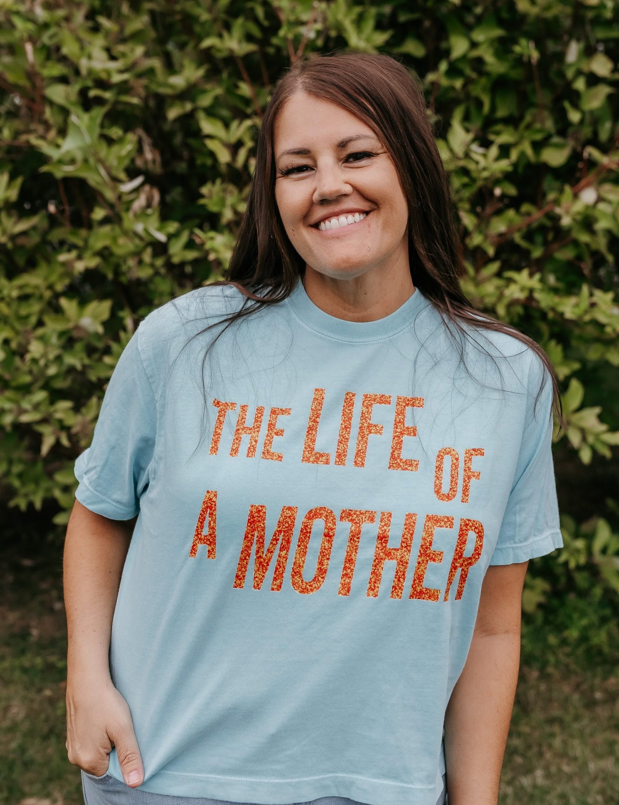 ✨ THE LIFE OF A MOTHER ✨ - Short Sleeve Comfort Colors Tee Little Mama Shirt Shop LLC