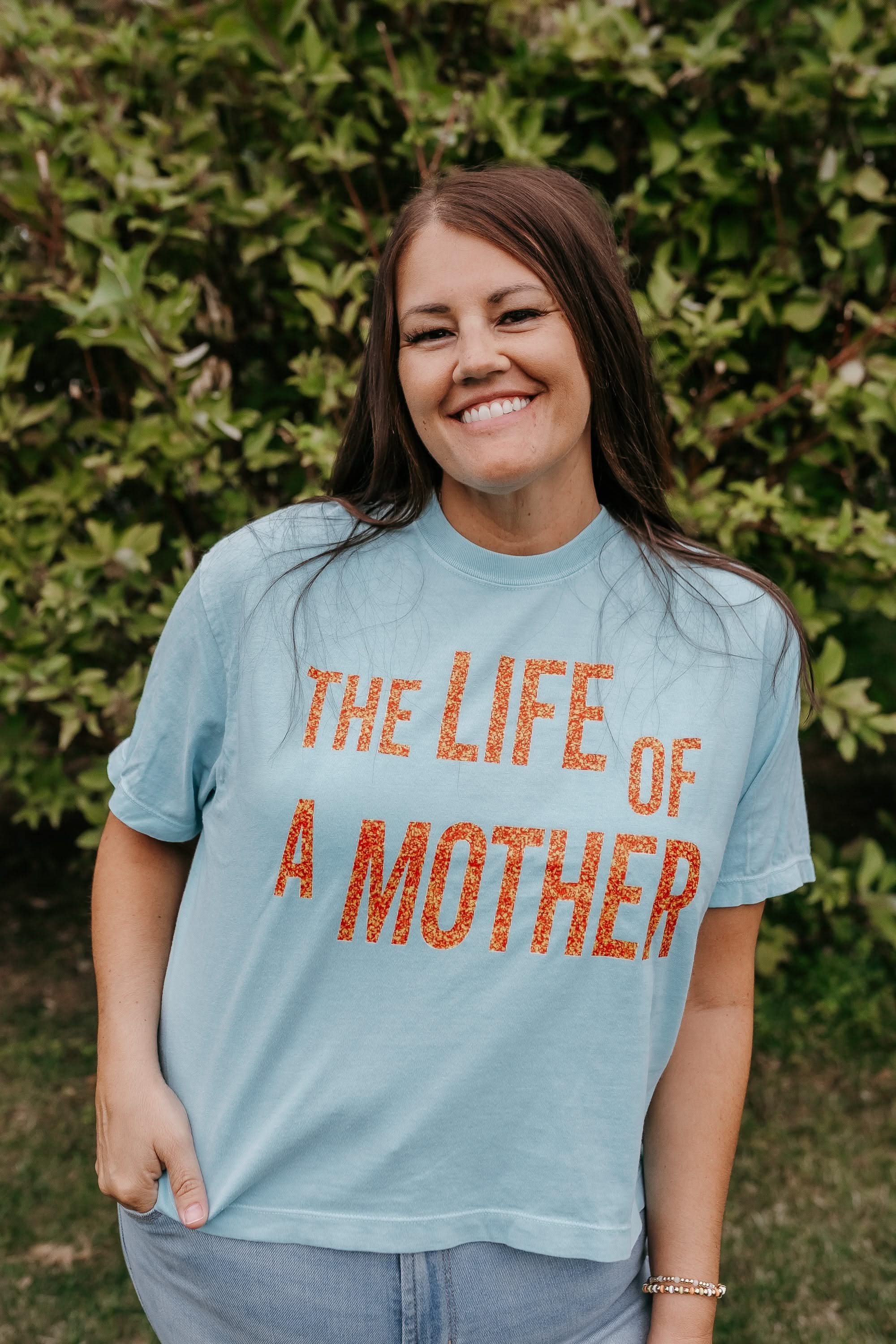 ✨ THE LIFE OF A MOTHER ✨ - Short Sleeve Comfort Colors Tee Little Mama Shirt Shop LLC