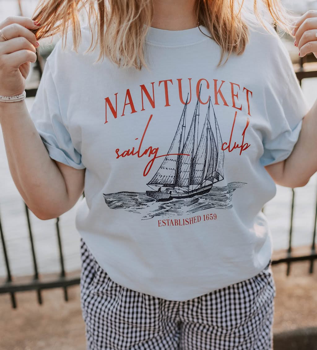 Nantucket Sailing Club Little Mama Shirt Shop LLC