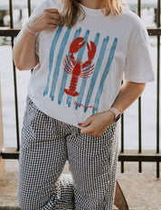 Lobster Les Poissons Little Mama Shirt Shop LLC