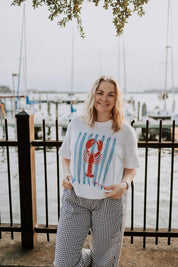 Lobster Les Poissons Little Mama Shirt Shop LLC