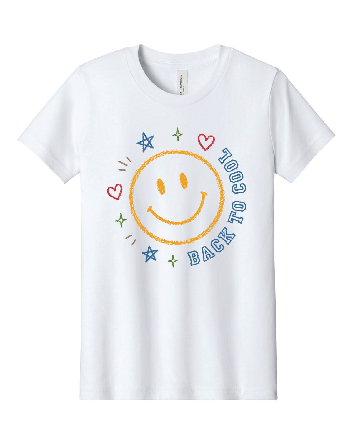 Back to School Chalk - Child Tee Little Mama Shirt Shop LLC