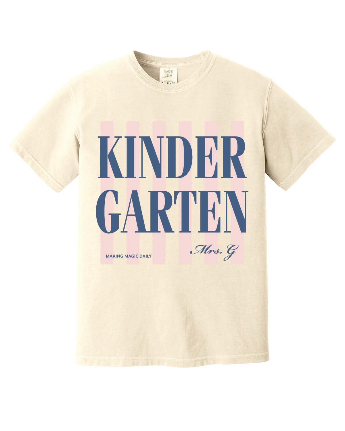 Custom Teacher Name and Grade - CC Tee Little Mama Shirt Shop LLC