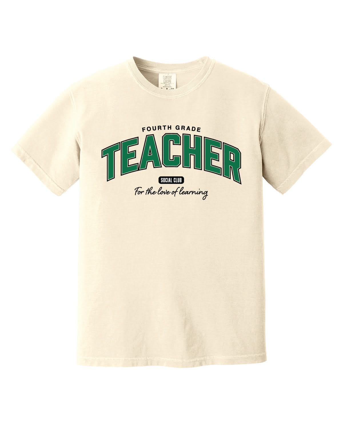 Custom Grade Teacher Social Club - CC Tee Little Mama Shirt Shop LLC