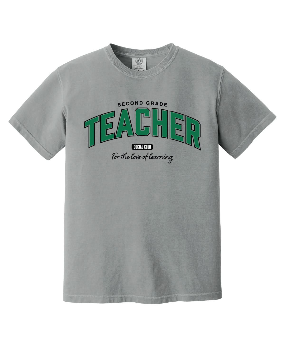 Custom Grade Teacher Social Club - CC Tee Little Mama Shirt Shop LLC