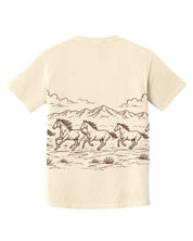 Western Horse Print | Comfort Colors Tee Little Mama Shirt Shop LLC