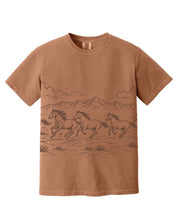 Western Horse Print | Comfort Colors Tee Little Mama Shirt Shop LLC