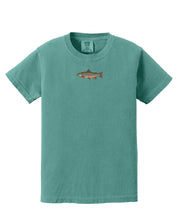 Brook Trout | Child Comfort Colors Tee | Embroidered Little Mama Shirt Shop LLC