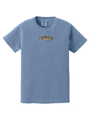 Brook Trout | Child Comfort Colors Tee | Embroidered Little Mama Shirt Shop LLC