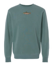 Brook Trout | Pigment Crewneck | Embroidered Little Mama Shirt Shop LLC
