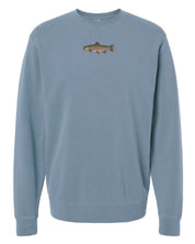 Brook Trout | Pigment Crewneck | Embroidered Little Mama Shirt Shop LLC