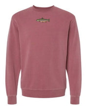 Brook Trout | Pigment Crewneck | Embroidered Little Mama Shirt Shop LLC