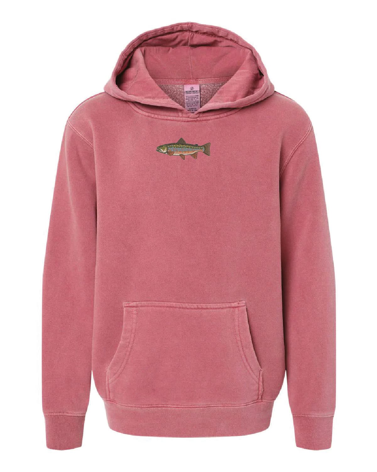 Brook Trout | Child Hoodie | Embroidered Little Mama Shirt Shop LLC