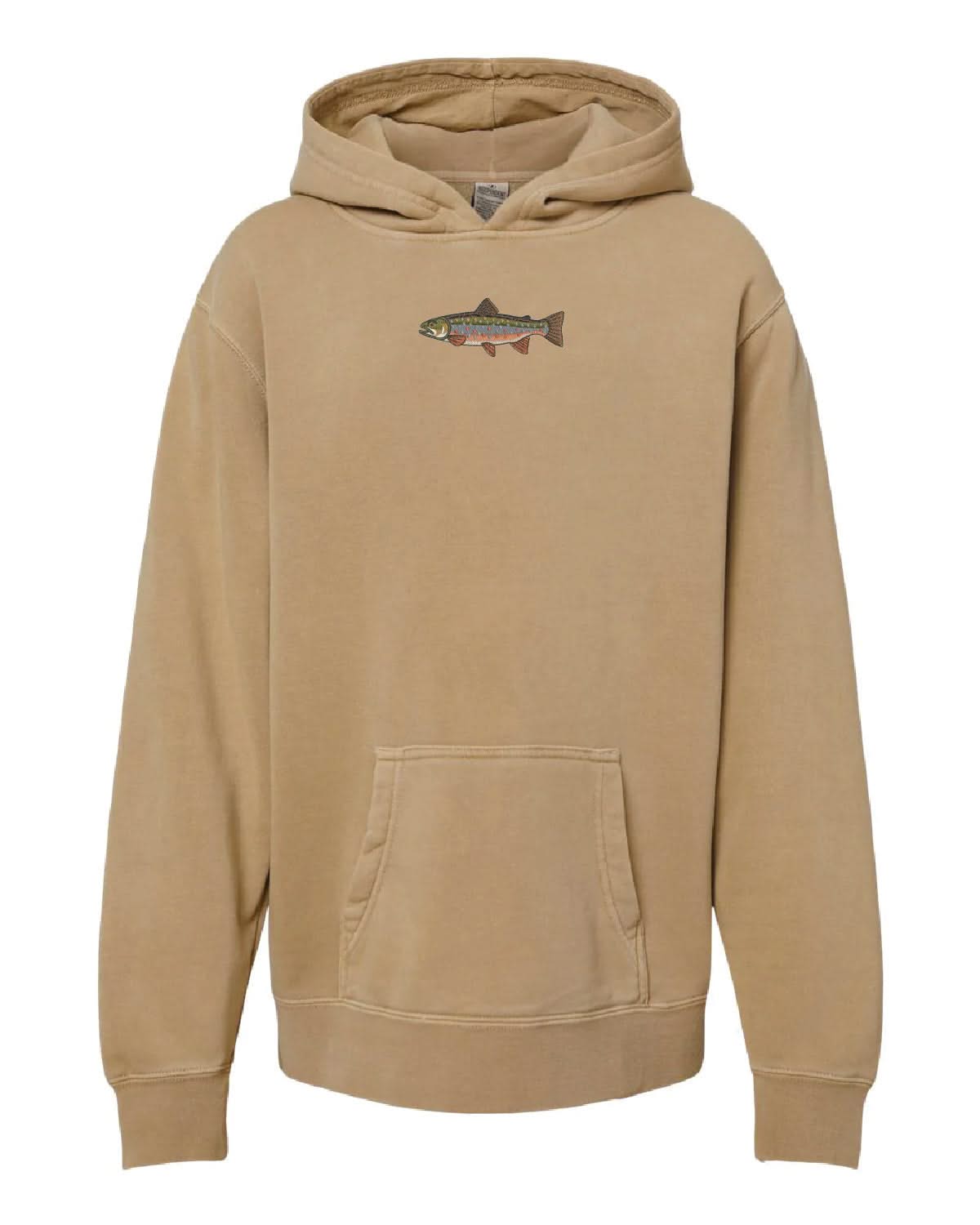 Brook Trout | Child Hoodie | Embroidered Little Mama Shirt Shop LLC