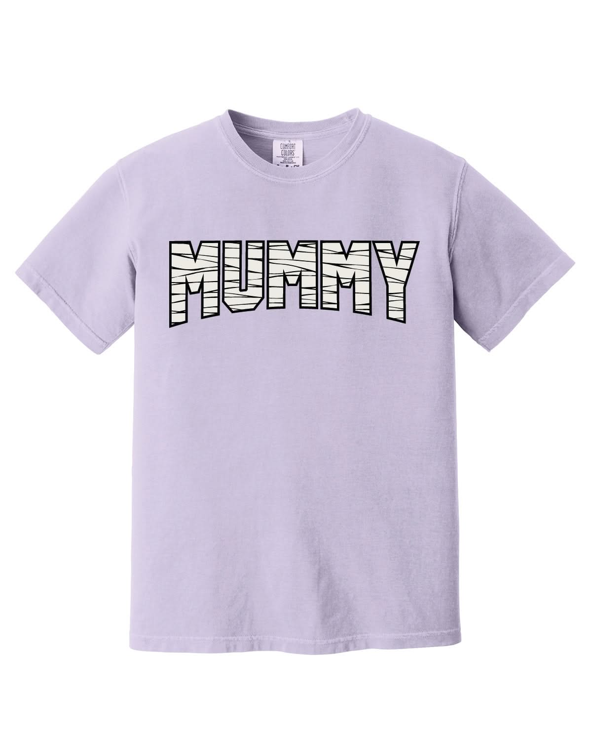 'Mummy' Comfort Colors Tee Little Mama Shirt Shop LLC
