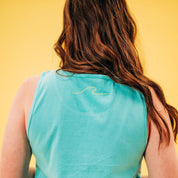 Salty w/ Wave (f&bd) - Comfort Colors TANK Little Mama Shirt Shop LLC