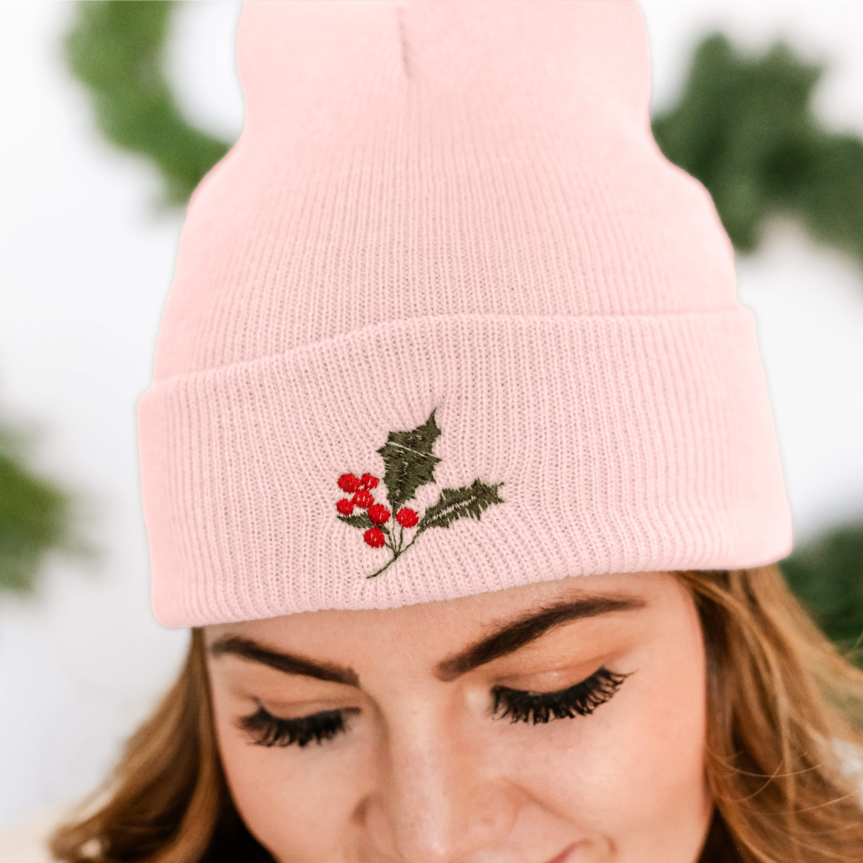 Holly - Adult Beanie Little Mama Shirt Shop LLC
