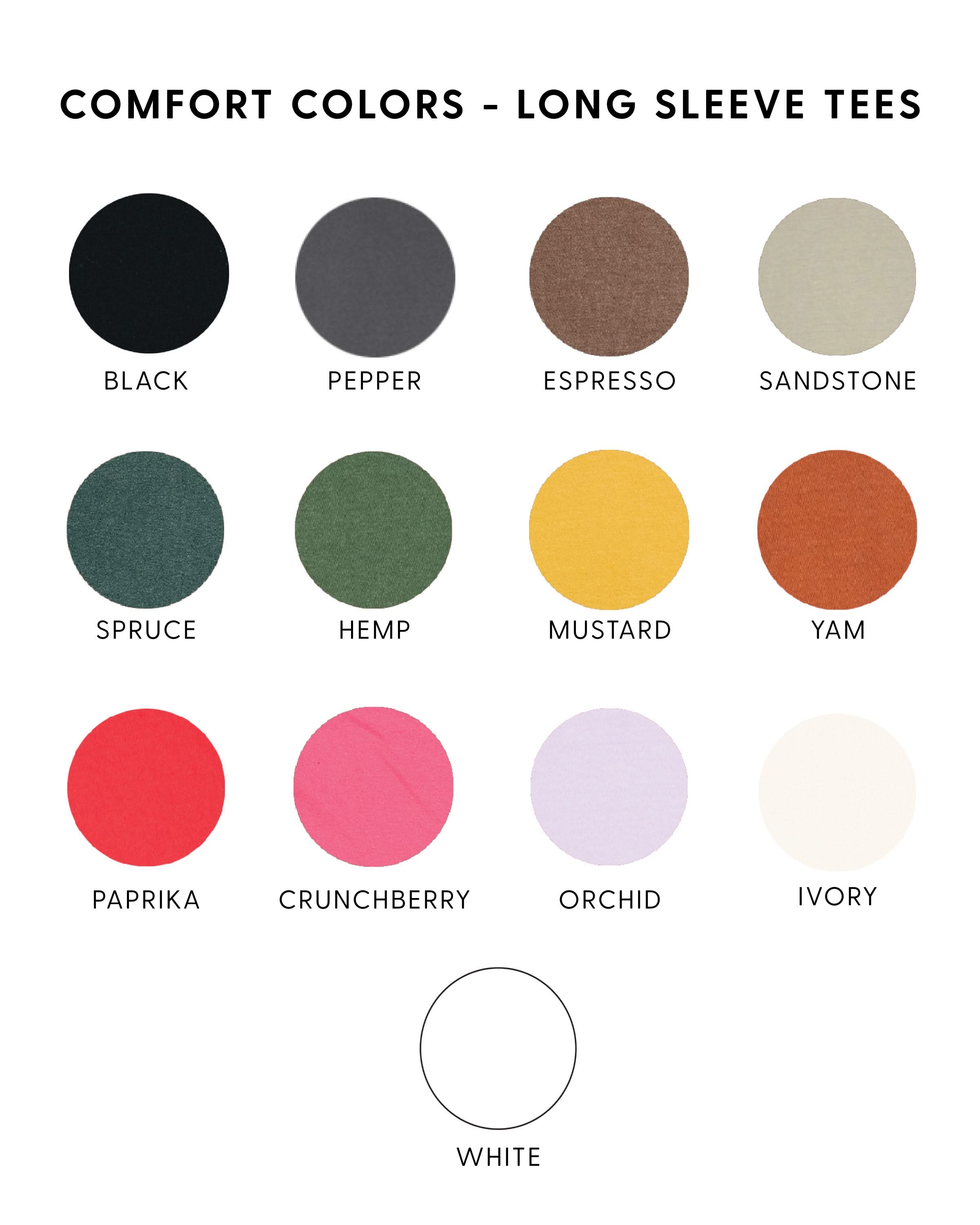 "_____" Is My Love Language (Choose Your Beverage) - Long Sleeve Comfort Colors Tee Little Mama Shirt Shop