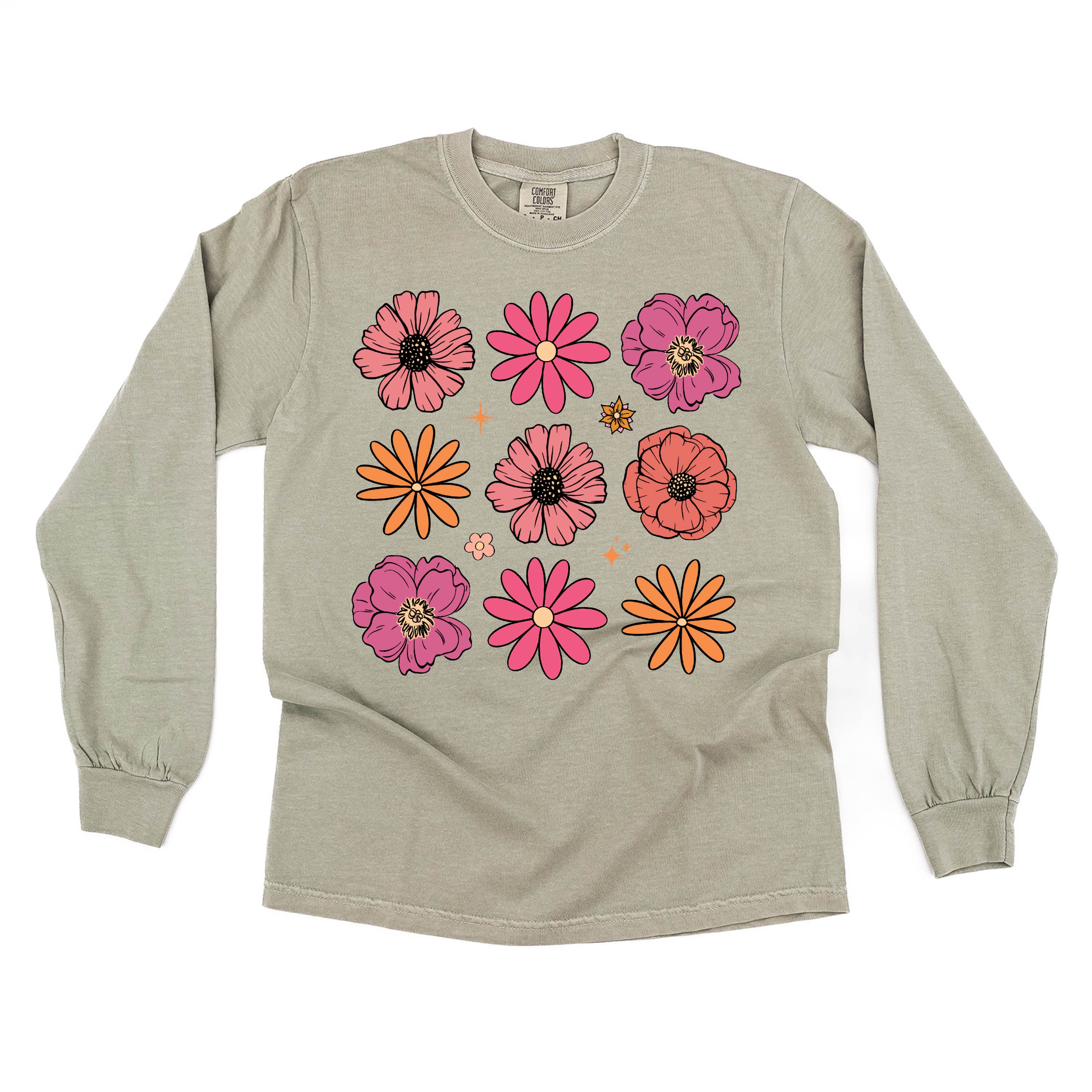 LS_comfort_colors_long_sleeve_3x3_Spring_flowers_little_mama_shirt_shop