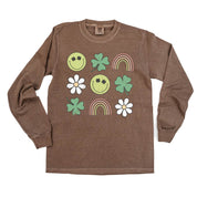 3x3 - Lucky Spring Things - Long Sleeve Comfort Colors Tee Little Mama Shirt Shop